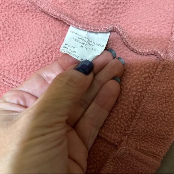 Browning® Women's Peak Fleece Jacket Light Pink Ladies Buckmark Small - Picture 7 of 12